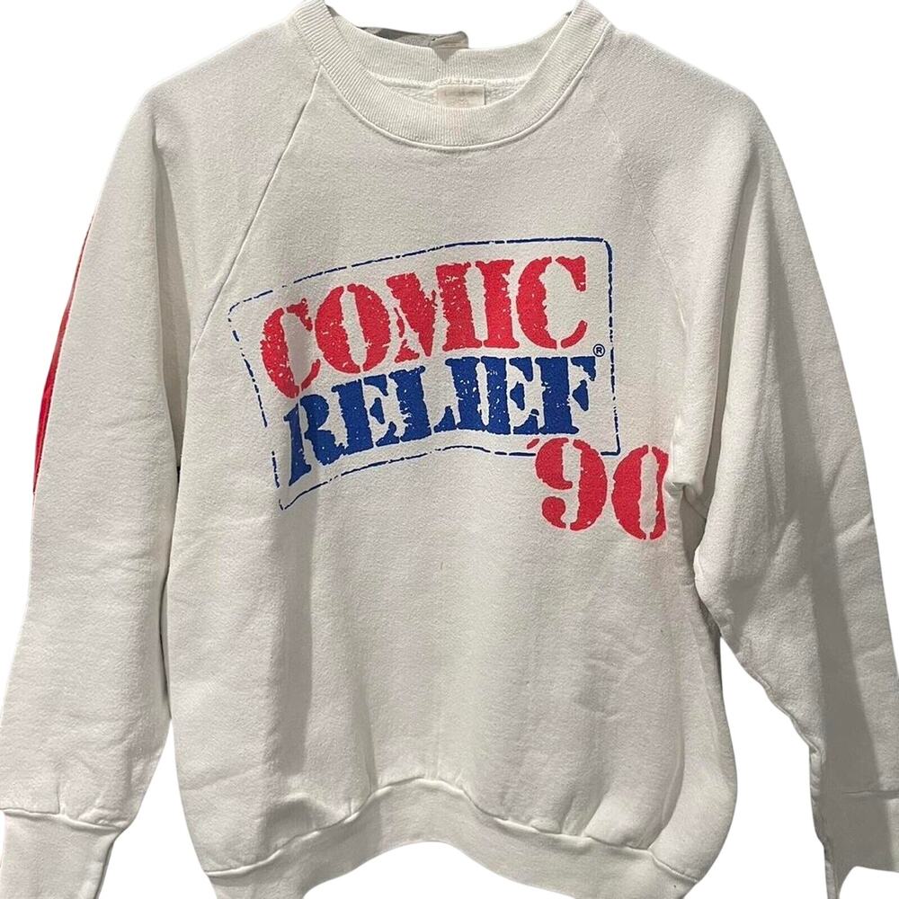 Vintage 90s Comic Relief Robin Williams Joan Rivers Crewneck Adult Large